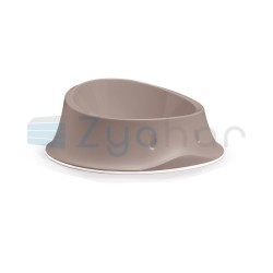 Miska Chic z tworzywa sztucznego, beżowa, 650 ml, Stefanplast-347406018