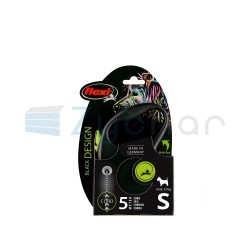 Smycz dla psa Flexi Black Design, linka, zielona, roz. S, 5 m, 12 kg-347400725