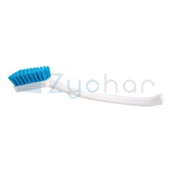 Szczotka w kształcie trapezu, z rączką, 40 cm, biały-347402634