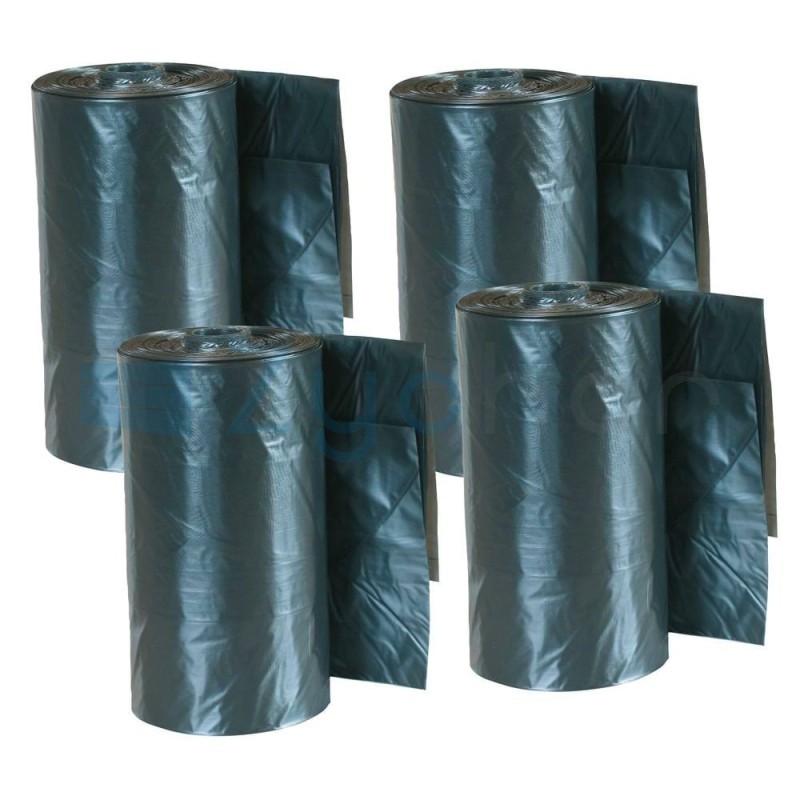 Woreczki na odchody 4 rolki x 20 szt, czarne, Kerbl-347397033