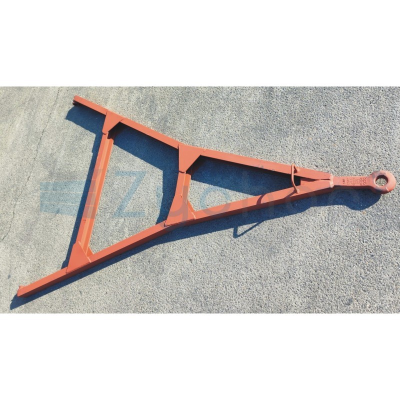 Trailer drawbar D-732 dimensions spacing 935/1065mm fi 30