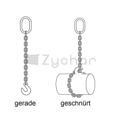 Zawieszenie 1 żyła GK10 8x5000mm - 11166223-347749193