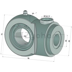 Końcówka cylindra KC50 - 11259261-347711171
