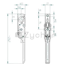 664A_M12 BLOKADA PRZECHYŁU PROSTA - 11452467-347750104