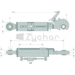Hydrauliczny łącznik górny - 11984751-347723537