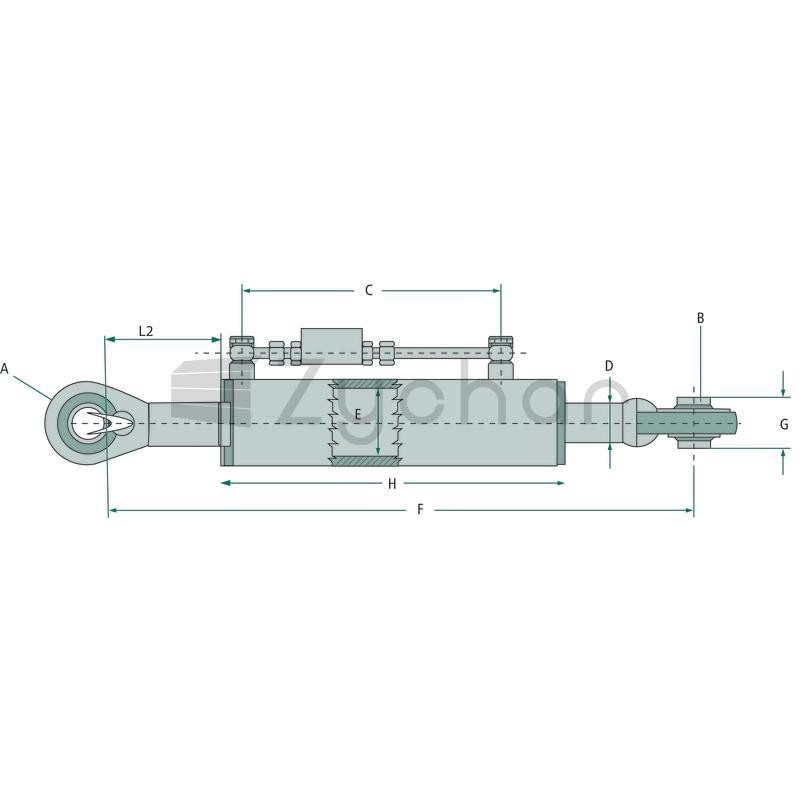 Hydrauliczny łącznik górny - 12048637-347723543