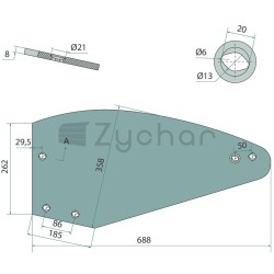 Lewa deska rozdzielcza - 12048900-347701582
