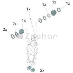 Zestaw naprawczy hamulca w. -YL - 12275488-347748377