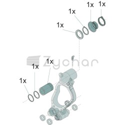 Zestaw naprawczy hamulca w. -MM - 12279384-347748719
