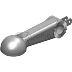Ucho dyszla z kulką uzębioną 80? Z36 Joh - 12310406-347718185