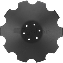 Krój tarczowy 520 x 6 mm / 6 otworów - 12330688-347691803