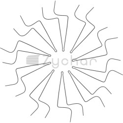 Palec zgrabiarki PZK  kpl. - 12365053-347708751