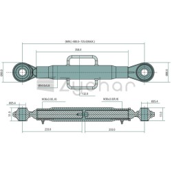 Mechanischer Oberlenker - 12366445-347719576