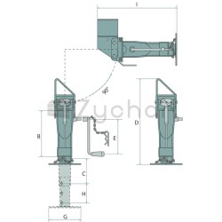 Stützfuß - 12407493-347732980