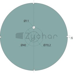 Säscheibe 4mm A4 Monopill - 12521129-347691889