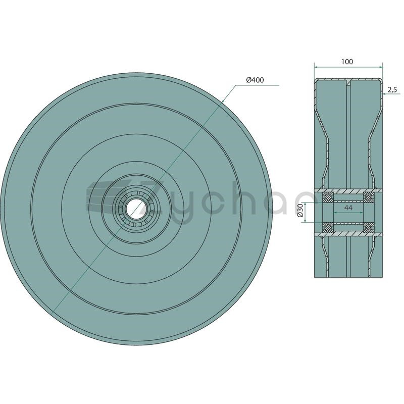 Koło zapasowe 400X100 - 12540848-347733078