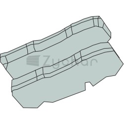 Zestaw okładzin hamulcowych - 13809291056-347739120