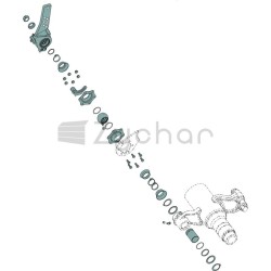 Zestaw mocowania krzywki do hamulca O360 / O420 z AGS - 13809317939-347738852