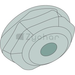 Nakrętka osi prawa - 13809400554-347737922