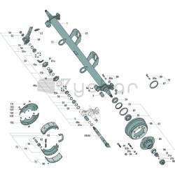 Zestaw ABS 80 zębów z czujnikiem LG400 - 13816000019-347738927