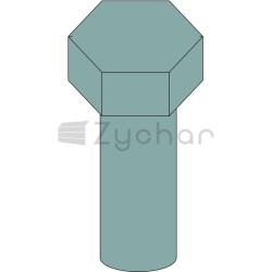 Śruba z łbem 6-kątnym - 15802.5025.85.82-347739387