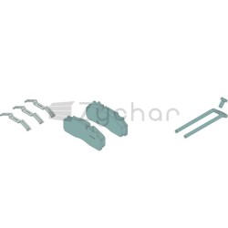 Zestaw okładzin hamulcowych - 1783 057 0080 00-347738258