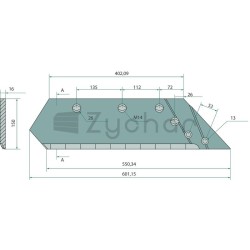 Lemiesz z wymiennym dziobem - 17928 622135-347698908