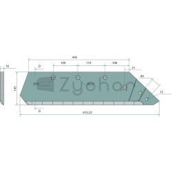 Lemiesz z wymiennym dziobem - 17934 073007-347698979