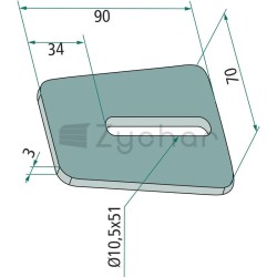Skrobak metalowy - 180180327-347697868