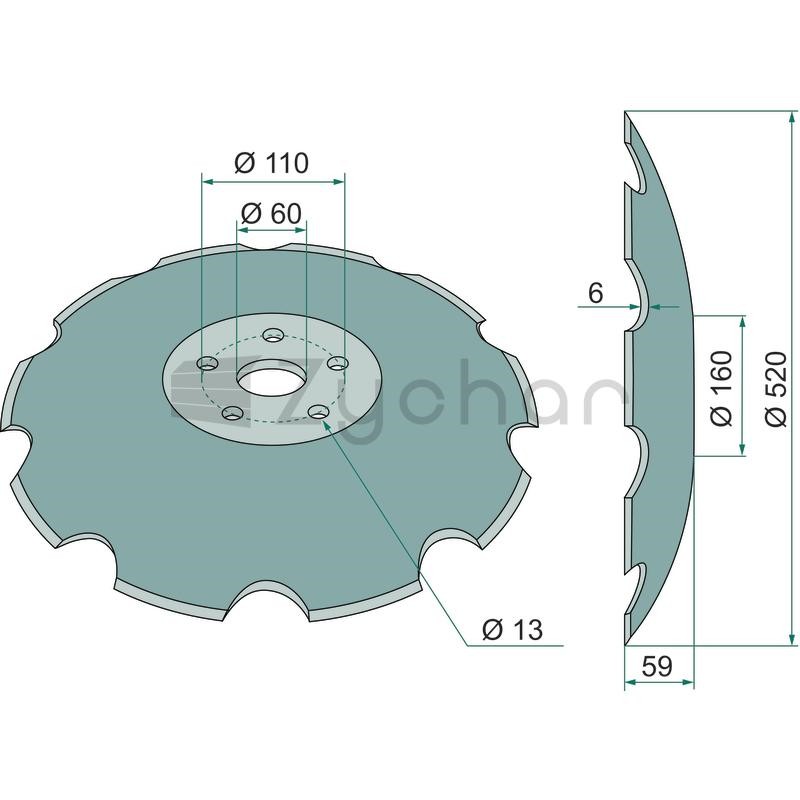 Talerz brony talerzowej - 1803200092-347690087