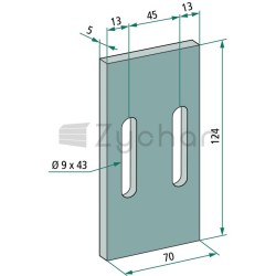 Skrobak metalowy - 18051-Q100-347697377