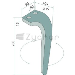 Cze«n zamienna - 180RH-61-L-347691472