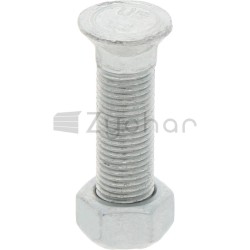 Śruba płużna z nakrętką, 25 szt. - 1873835F8/25-347699833