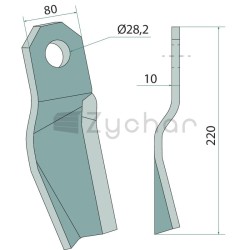Mulchmesser links - 19321015-347686653
