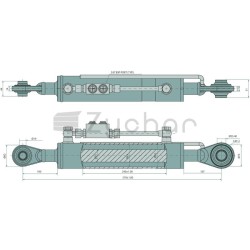 Łącznik górny hydrauliczny - 20010110-347718872