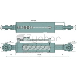 Łącznik górny hydrauliczny - 20010113-347717581