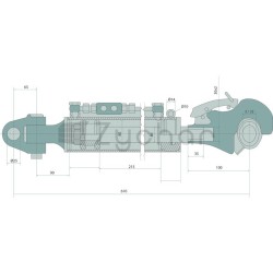 Łącznik górny hydrauliczny - 20012471-347728998