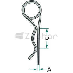 Zestaw zawleczek sprężystych - 20029262-347731510