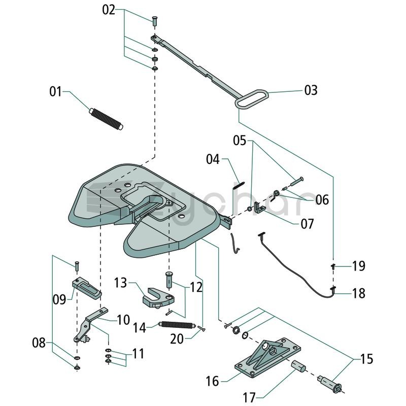 Hak zamykający - 218SK260560-347743738