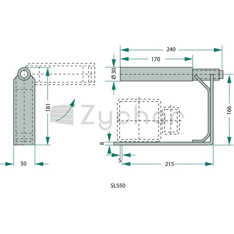 Łożysko podporowe - 218SL555-347741866