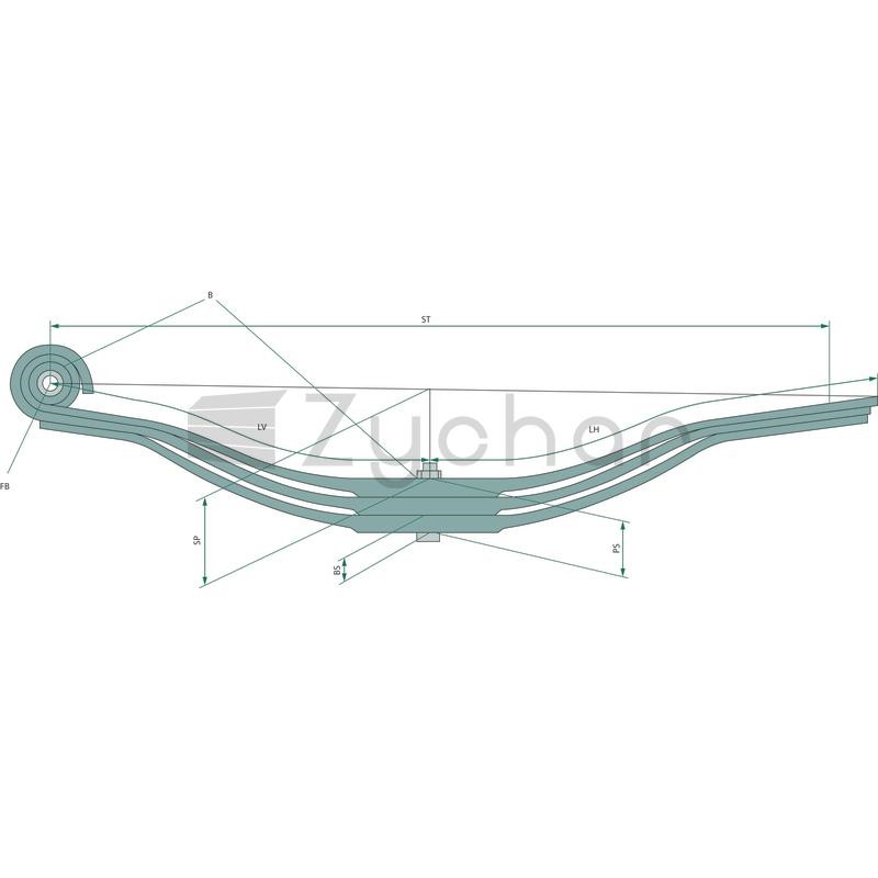 Resor paraboliczny - 22023-35-00-00F-347736993