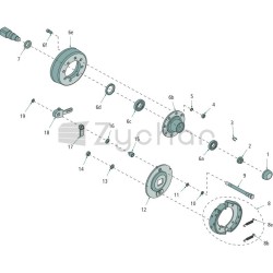 Zestaw szczęk hamulcowych - 220316A025C-347734261