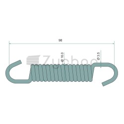 Sprężyna dolna - 220322F019-347746566