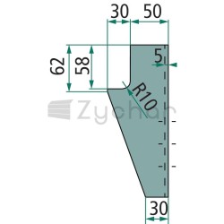 Uchwyt siłownika membranowego - 220355F0541-347739512