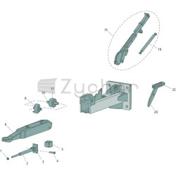 Dźwignia hamulca ręcznego - 220420A0100G10-347739226