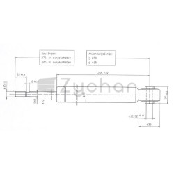 Amortyzator - 220454F005-347748121