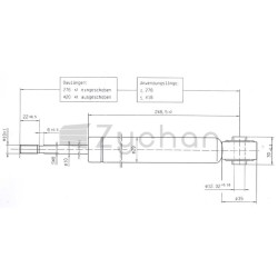 Amortyzator - 220454F007-347748168