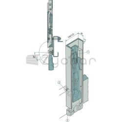 Łożysko kłonicy - 2208800268-347740033