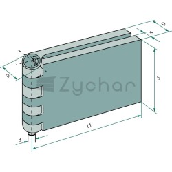 Zawias drzwi prosty - 2208800931-347740810