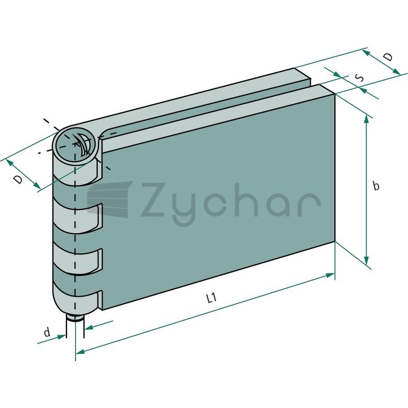 Zawias drzwi prosty - 2208800931-347740810